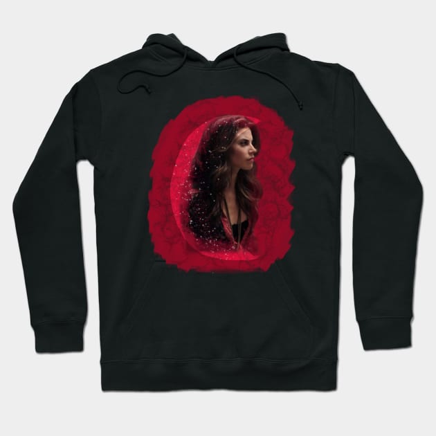 Ruby Lucas - Moon and Stars Hoodie by professionalfangrrl